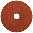 7" Diameter x 7/8" Hole CA36 Red Disc N Premium Natural Fibre Disc product photo