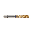 3909 (8.0mm) M8x1.25 HSSE-PM TiN Coated Spiral Flute Blue Ring Tap product photo