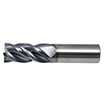 1/2" Diameter x 1/2" Shank, 4-Flute AP/MAX Coated Carbide Variable Index Square Shoulder End Mill product photo