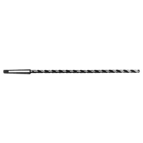 3/4" MT2 18" O.A.L. Extra Length Taper Shank H.S.S. Drill Bit product photo Front View L