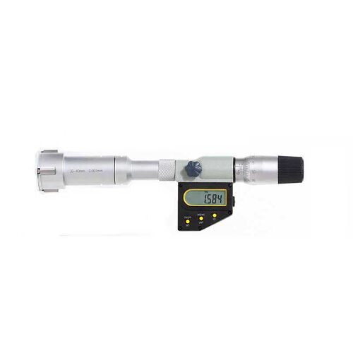 0.5-0.65" Digital Three Point Internal Micrometer product photo Front View L