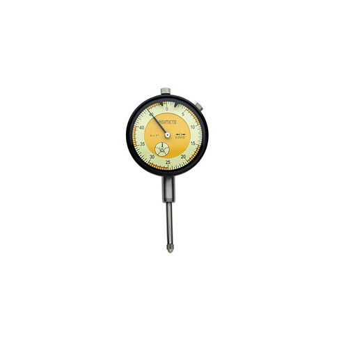 0.50 3/8 Stem 0.1 /Rev. 0-50-0 Asimeto AGD2 Dial Indicator product photo Front View L