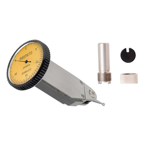 0.008" x 0.0001" 0-4-0 Asimeto Vertical Dial Test Indicator product photo Front View L