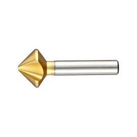 1/2" (12.70mm) HSCO TiN Coated 82º 3-Flute Countersink product photo