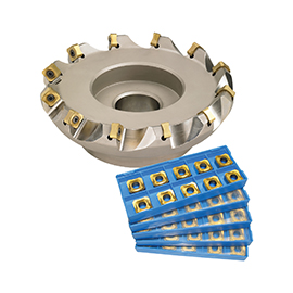 8" DS8 4800HR-H 45° Milling Kit with 80pc SNMX 120ANN-M PM30P Inserts product photo