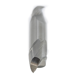 5/16" Diameter x 5/16" Shank 2-Flute Stub Length Double End Blue Series Carbide End Mill product photo Side View S
